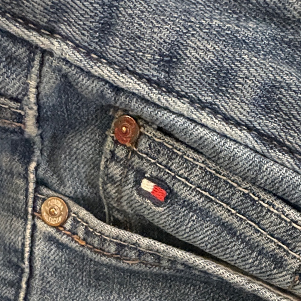 Tommy Hilfiger Women's Blue Boot Cut Jeans - Picture 6 of 7